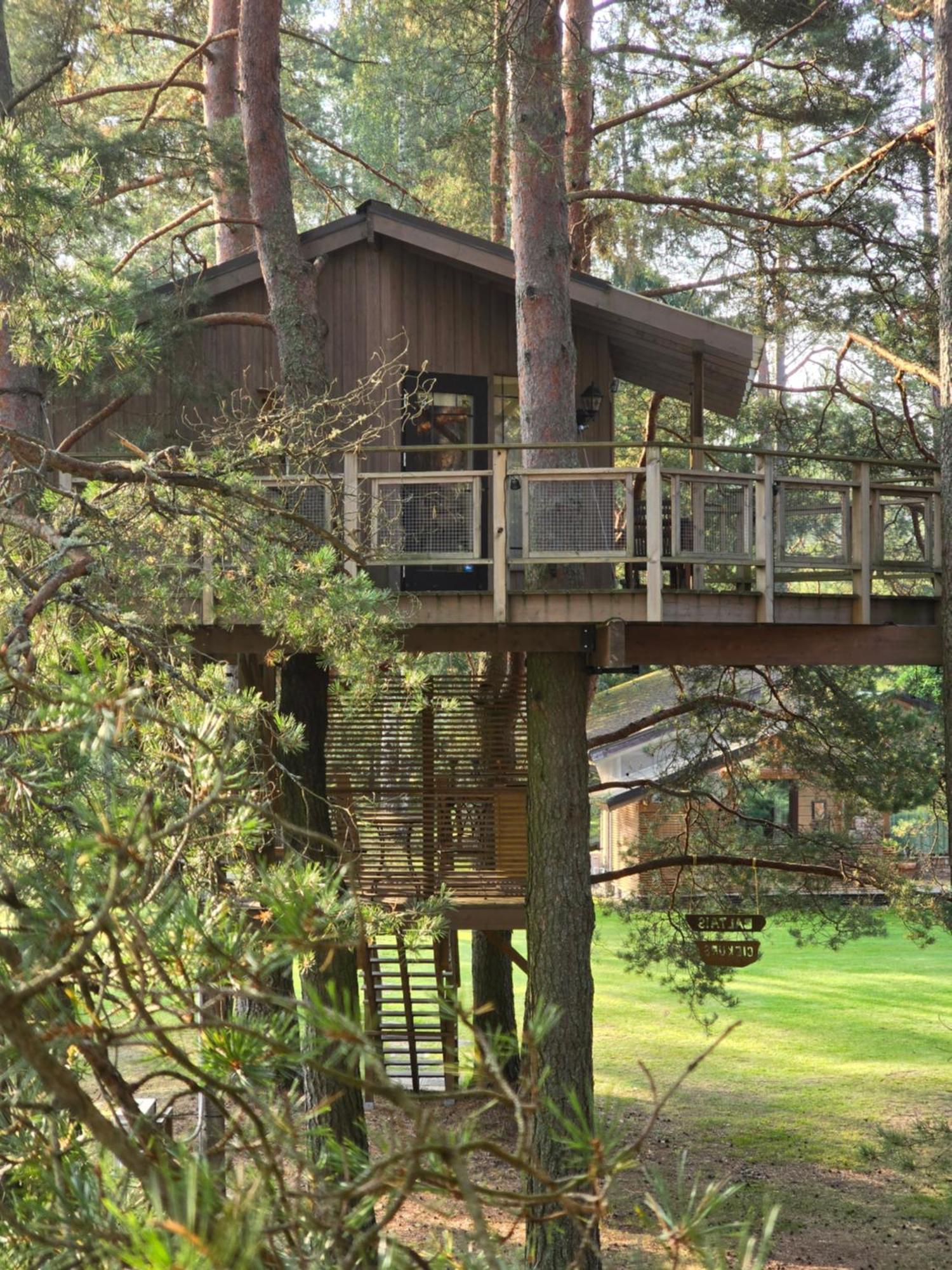 فيلا Treehouse Ciekurs Dukuri المظهر الخارجي الصورة